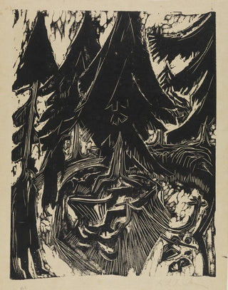 Promenade au sanatorium - Ernst Ludwig Kirchner — artwork view