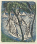 Voiliers près de Grünau - Ernst Ludwig Kirchner — artwork view