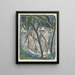 Voiliers près de Grünau - Ernst Ludwig Kirchner — framed artwork on a wall