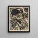 Sennkopf Martin Schmied - Ernst Ludwig Kirchner — framed artwork on a wall