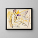 Acte assis et couché sur la plage - Ernst Ludwig Kirchner — framed artwork on a wall