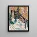Forest Walk Painting - Ernst Ludwig Kirchner — framed artwork on a wall