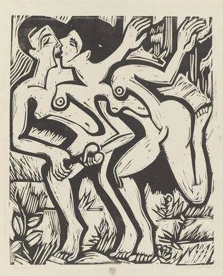 The relay runner - Ernst Ludwig Kirchner — artwork view