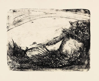 Cliffs and Sea of Fehmarn - Ernst Ludwig Kirchner — artwork view