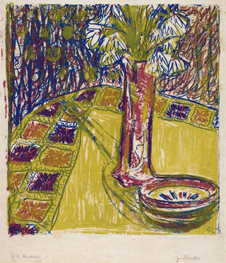 Nature morte painting - Ernst Ludwig Kirchner — artwork view