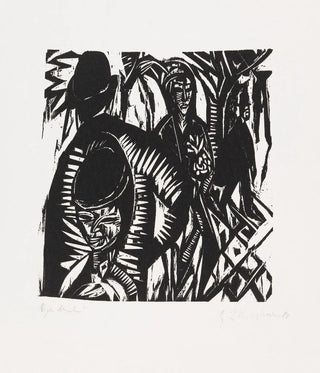 Street scene after the rain - Ernst Ludwig Kirchner — artwork view