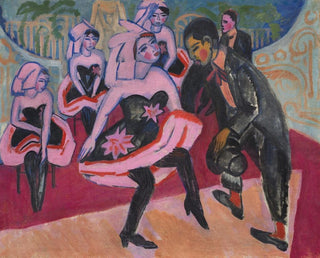 Dance at the Variety - Ernst Ludwig Kirchner — artwork view