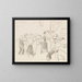 Café de danse - Ernst Ludwig Kirchner — framed artwork on a wall