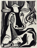La Grande Vache Couchée Grosse Liegende Kuh - Ernst Ludwig Kirchner — artwork view
