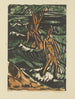 Trois baigneurs dans les vagues - Ernst Ludwig Kirchner — artwork view