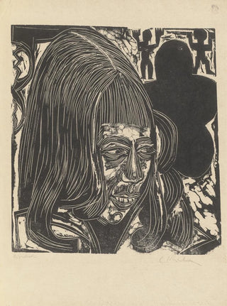 Portrait of Dorothea Sternheim - Ernst Ludwig Kirchner — artwork view