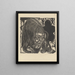 Portrait of Dorothea Sternheim - Ernst Ludwig Kirchner — framed artwork on a wall