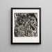 Hunter of alcohol - Ernst Ludwig Kirchner — framed artwork on a wall