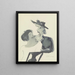 Deux femmes qui parlent - Ernst Ludwig Kirchner — framed artwork on a wall