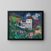 Our House - Ernst Ludwig Kirchner — framed artwork on a wall