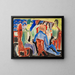 Entertainment - Ernst Ludwig Kirchner — framed artwork on a wall
