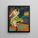 Varieté Tänzer's - Ernst Ludwig Kirchner — framed artwork on a wall
