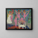 Spectacle de variétés Varitparade - Ernst Ludwig Kirchner — framed artwork on a wall