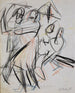 Four peasants dancing - Ernst Ludwig Kirchner — artwork view
