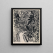 Voksthus Iéna - Ernst Ludwig Kirchner — framed artwork on a wall