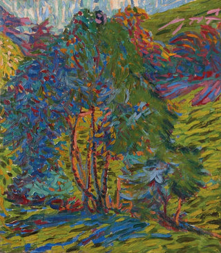 Waldstück - Ernst Ludwig Kirchner — artwork view