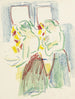 Deux filles aux toilettes - Ernst Ludwig Kirchner — artwork view