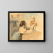 The First Steps - Ernst Meyer — framed artwork on a wall