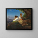 Deux Italiennes - Ernst Meyer — framed artwork on a wall