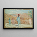 Algerian Natives - Ernst Schiess — framed artwork on a wall