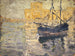 Port with Sailboat - Ernst Schiess — artwork view