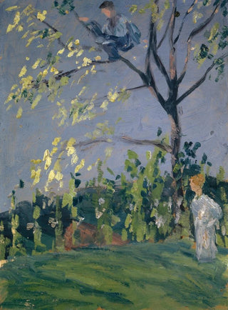 Boy in the Tree - Ernst Schiess — artwork view