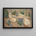 Muslim Cemetery - Ernst Schiess — framed artwork on a wall