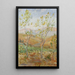 Mountains in Corsica - Ernst Schiess — framed artwork on a wall