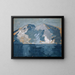 Mountain Coast Painting - Ernst Schiess — framed artwork on a wall
