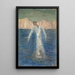 Peace - Ernst Schiess — framed artwork on a wall