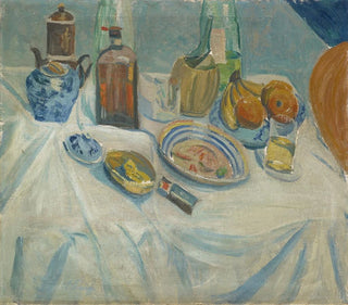 Table après le repas - Ernst Schiess — artwork view