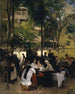 The Chinese tower in the English garden of Munich - Ernst Schiess — artwork view