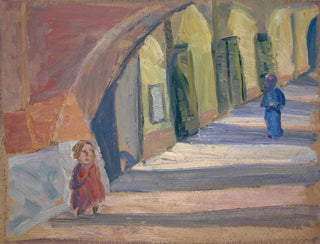 Under the Arcades - Ernst Schiess — artwork view