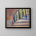 Under the Arcades - Ernst Schiess — framed artwork on a wall