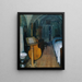 The Double Bass Violin - Ernst Stöhr — framed artwork on a wall