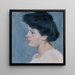 Mary Losert, niece of the artist - Ernst Sthr — framed artwork on a wall