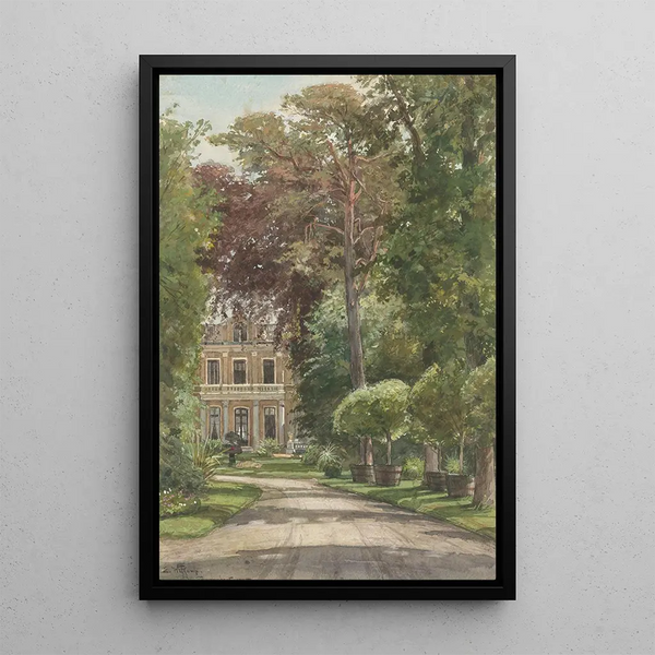 La campagne de Spaarnhout - Ernst Witkamp — framed artwork on a wall