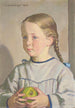Monika with an apple - Ernst Würtenberger — artwork view