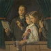 Thomas Franzsepp and Monika at the Kasperle puppet theater - Ernst Wrtenberger — artwork view