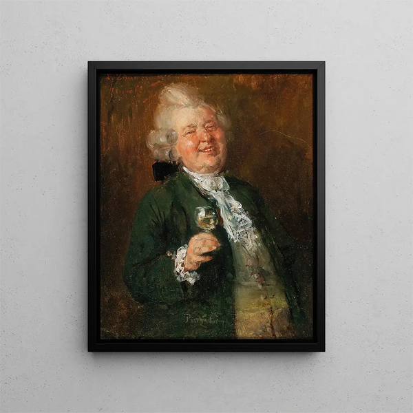 Acclamations - Ernst Zimmermann — framed artwork on a wall