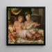 Eros and Psyche - Nicol dell'Abate — framed artwork on a wall