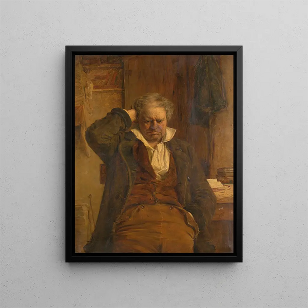 Dérangé - Erskine Nicol — framed artwork on a wall