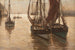 Boats in the Port - Erwin Carl Wilhelm Günther — artwork view