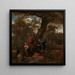 Erysichthon selling his daughter - Jan Steen — framed artwork on a wall