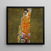 Hope II - Gustav Klimt — framed artwork on a wall